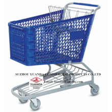 Proveedores de fábrica. Carrito de la compra Supermarkt galvanizado en venta